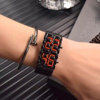 Jam Tangan Digital LED Pria Elektronik Anak-Anak, Teknologi Berkualitas Tinggi, Harga Grosir, Murah