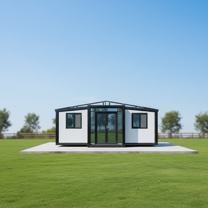 Maison pliante à double aile résistante aux tremblements de terre et aux catastrophes, abri temporaire, logement mobile - Product Image 1