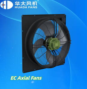 Ventilateurs axiaux AC/EC industriels les <span class=keywords><strong>plus</strong></span> <span class=keywords><strong>silencieux</strong></span> pour climatiseur commercial, pompe à chaleur à basse température, radiateur - Product Image 3