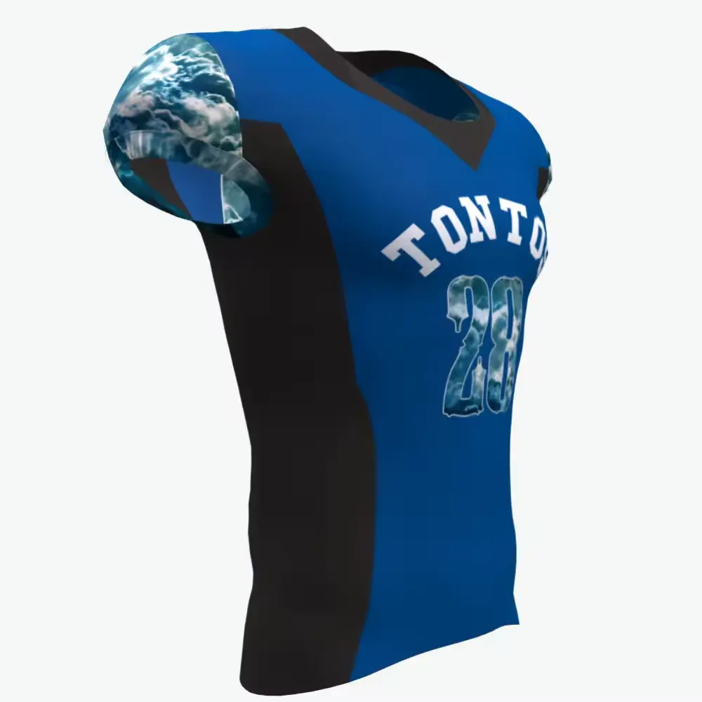 Camiseta de fútbol personalizada de alta calidad 2024, uniforme de camiseta de fútbol americano para adultos de secado rápido
