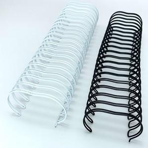 Nanbo Hot Bán Nylon Tráng <span class=keywords><strong>3</strong></span>:1 Và <span class=keywords><strong>2</strong></span>:1 Kim Loại Đôi Vòng Dây Máy Tính Xách Tay Tài Liệu Ràng Buộc - Product Image 2