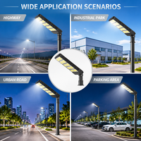 Projecteur LED modulaire remplaçable 500W 600W avec driver Inventronics, personnalisé en usine pour solution d'éclairage de chantier routier
