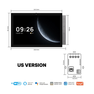 10.1 inch thông minh Bảng điều khiển với BLE/ZigBee Gateway Hỗ trợ video chuông cửa hai chiều liên lạc cho tuya App kiểm soát hẹn giờ chuyển đổi - Product Image 1