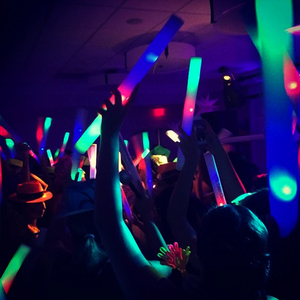 3 chế độ LED <span class=keywords><strong>GLOW</strong></span> STICK bọt đầy màu sắc nhấp nháy phát sáng thanh cho đám cưới ramadan Cắm trại ngày Valentine Bên-số lượng lớn bên gói - Product Image 5