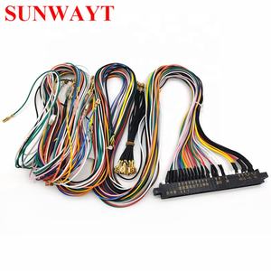 Mesin Game 6 tombol joystick konektor kabel kawat 28pin jamma kawat harness - Product Image 2