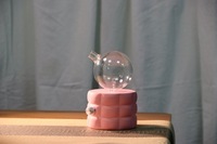 Diffuseur d'arômes en verre, vaporisateur à froid, distributeur de parfum, décoration d'intérieur, diffuseur sans eau télécommandé de type colonne