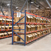 Étagères en acier pour entrepôt de moyenne capacité, rayonnage métallique renforcé, montage facile, étagère industrielle pour stockage commercial