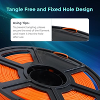 Filamen 3D Premium 1.75mm 1KG Kuat dan Tahan Lama Tanpa Bau Tahan Cuaca Bahan Cetak 3D untuk Komponen Mekanik