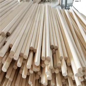 Manico di alta qualità manico di scopa in legno manico di scopa in legno di lunghezza 120cm