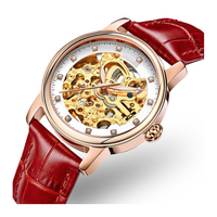 Montres automatiques en acier pour hommes, design et fabrication d'usine, cadran squelette similaire, mouvement à volant d'inertie, pour marque privée