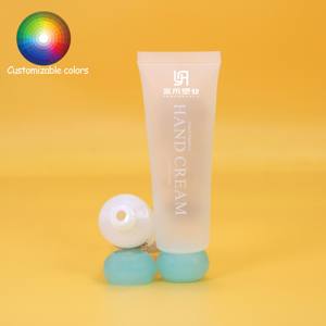 Tubos de plástico cosméticos vacíos personalizables con cubierta de ábaco Crema de manos que ofrece servicios OEM/ODM y opciones de etiqueta privada - Product Image 3