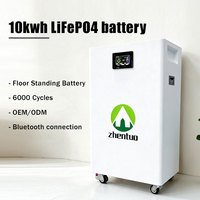 Batterie solaire mobile sur roues 15 kWh 48 V 300 Ah LiFePO4, transport facile, placement flexible, système d'alimentation de secours