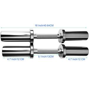 Toptons toptons dumbell ידית לוחיות מתאים 2 צלחות משקל אינץ 'אידיאלי עבור אימון כוח כושר ביתי - Product Image 3