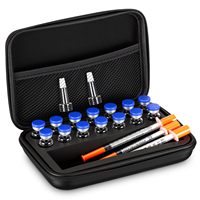 Étui de transport antichoc pour seringue, flacon de 3 ml, emballage médical, sac en EVA pour médicaments