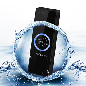 Bouton de sortie sans contact étanche pour systèmes de contrôle d'accès de porte, portée 6-18 cm - Product Image 4