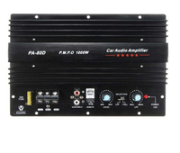 Carte mère amplificateur de voiture 10 pouces 12 pouces carte amplificateur audio de voiture haute puissance 12V PA-80D 1000W