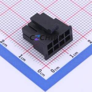 HC-MX3.0-2*4Y Housing (Wire-to-Board / Wire-to-Wire) P=3mm Connector 2x4P 3mm Micro-Fit (MX 3.0) 3mm - Product Image 1