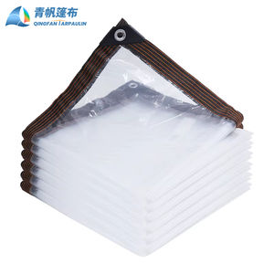 Bâche en PVC transparente tissée sur mesure, anti-boulochage, imperméable, écologique, pour <span class=keywords><strong>pergola</strong></span> extérieure, protection contre la pluie, auvent de véranda, balcon, pour filles - Product Image 1