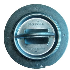 PPE-15 Hoist Ring 2-Inch Carbon Steel Zinc Plated For Lifting And Pulling Industrial Use - Product Image 1