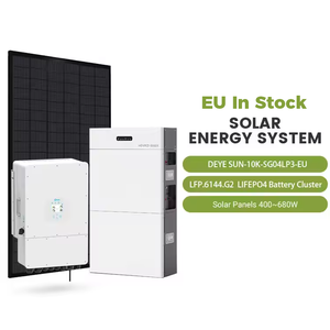 ชุดโซลาร์เซลล์ลิเธียมไอออนครบชุด Deye Eu พร้อมจำหน่าย ขนาด 5kw 6kw 8kw 10kw 12kw 20kw จากผู้ผลิตระบบโซลาร์เซลล์ - Product Image 2