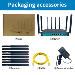 Tốc độ cao mở khóa không dây AC1200 Dual Band openwrt 4G Sim Modem - Product Image 4