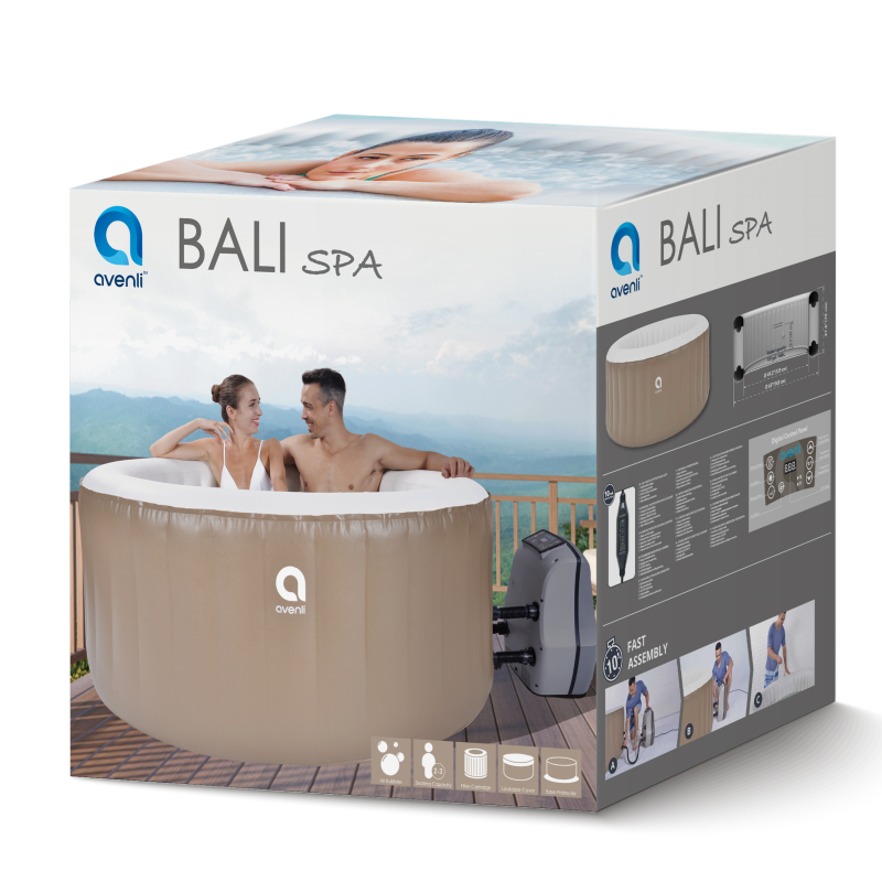 JILONG Avenli 17623EU Hot Tub - Portable 3 Person Spa