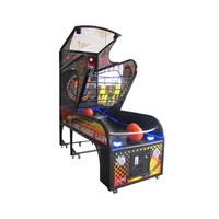 Machine de jeu de basket-ball d'arcade, machine de jeu de basket-ball de rue, jeu de basket-ball électronique pour type MDF anglais