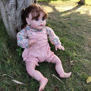 Muñeca Bebé Realista de Silicona R&B, Conjunto Infantil, Bebé Original <span class=keywords><strong>Reborn</strong></span>, Muñeca Americana, Bebé Real - Product Image 3