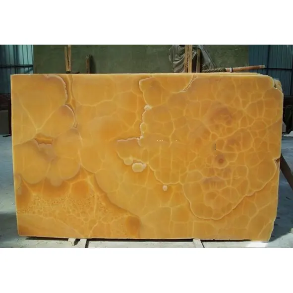 Trung Quốc stione sàn trong nhà đá cẩm thạch vàng Onyx slab gạch với vàng thật