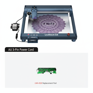 เครื่องตัดเครื่องแกะสลักเลเซอร์ B1 48วัตต์ออโต้แอร์ช่วยอีกต่อไปเลเซอร์ทำงานได้นานขึ้นสำหรับค้าปลีก Ai สำหรับแผ่นอะคริลิคเอ็มดีเอฟ - Product Image 1