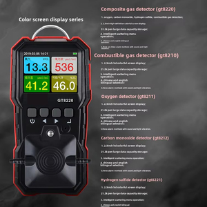 GT8220 4-in-1 ATEX sertifikalı patlamaya dayanıklı gaz dedektörü yanıcı karbon monoksit oksijen kükürt hidrojen monitör - Product Image 3
