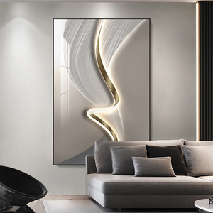 Dipinto Decorativo da Parete Verticale in Porcellana Cristallina Astratta, Direttamente dalla Fabbrica, per Ingresso e <span class=keywords><strong>Soggiorno</strong></span> - Product Image 3