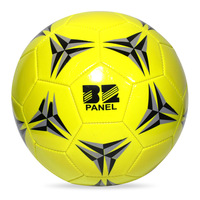 Ballon de football cousu à la machine pour enfants et adolescents, modèle 5, en PVC, pour compétition scolaire, personnalisable, directement du fabricant