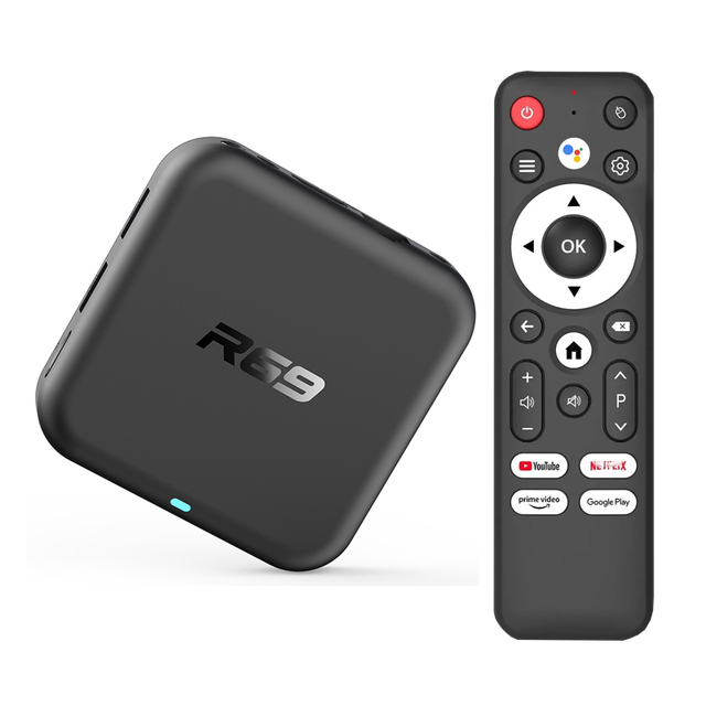 Latest ATV RK3518 Quad Core 2GB RAM Android 14 Dual Band WiFi 4K R69 Smart TV Box