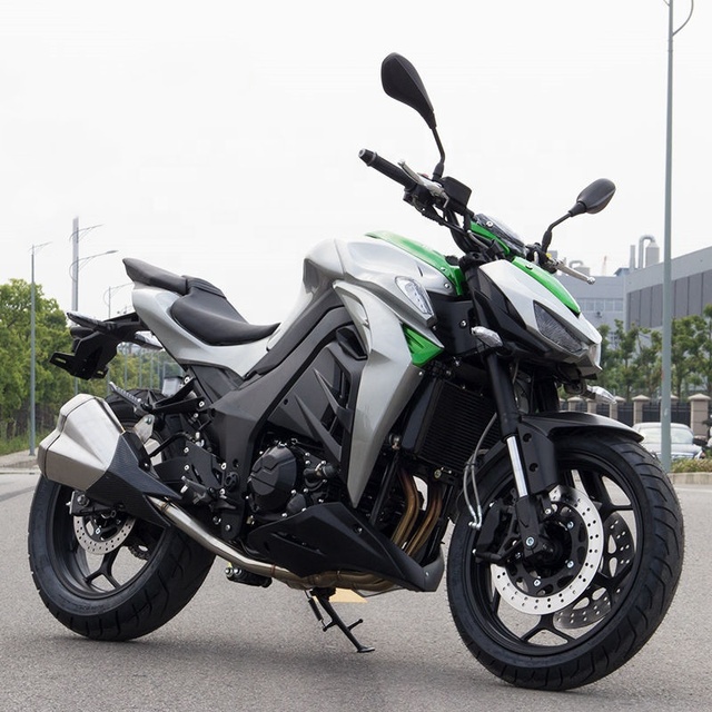 Used N19 400cc Parallel Twin Naked Street Bike Matte Black Gold Front Fork Silver Exhaust Dual Disc ABS Brake