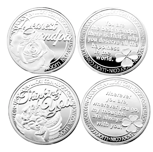 Custom souvenir zinc alloy sterling silver coin/sale old coins antique silver 999/fashion metal euro coin