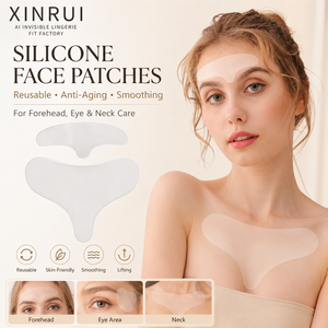 <strong>Silicone</strong> Wrinkle Removal Tape Reusable Anti Aging <strong>Face</strong> <strong>Patches</strong> for Forehead Eye Neck Smoothing Lifting - Product Image 1