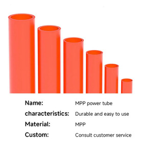 <span class=keywords><strong>Tubo</strong></span> de Protección de Cables de PE MPP de Alta Calidad y Durabilidad, Ligero y Ecológico para Cables de Energía Eléctrica - Product Image 3