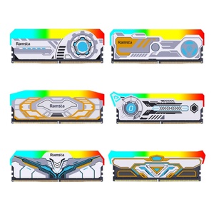 Orijinal oyun RGB <span class=keywords><strong>DDR4</strong></span> <span class=keywords><strong>RAM</strong></span> 16GBX2 3600MHz CL18/C22 kiti stokta Ramsta fabrika tarafından masaüstü bilgisayar soğutucu için overclock - Product Image 2