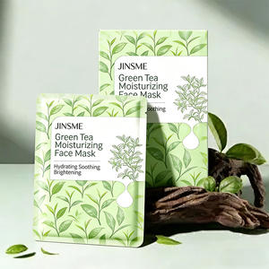 Mascarilla Facial Hidratante de Té Verde Orgánico 120g con Ácido Hialurónico, Niacinamida, Gotu Kola y Aloe para Todo Tipo de Piel OEM - Product Image 5