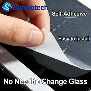 Film intelligent PDLC auto-adhésif, film de verre à confidentialité commutable <span class=keywords><strong>pour</strong></span> la maison, le bureau, l'hôtel, l'appartement, la salle de bain, avec certification CE UL - Product Image 5