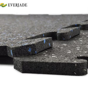 バーダンベル機能スプライシングラバーマット衝撃吸収パワーゾーンクッションジムマット用ラバーフロア - Product Image 2