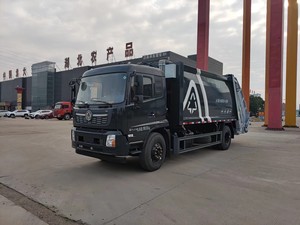 Camión de Basura de Compresión Hidráulica de Alta Calidad Dongfeng, Carrocería Sellada, Recolección de Basura Eficiente - Product Image 2
