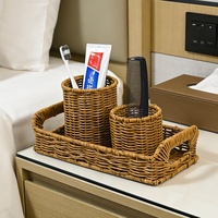 Support de rangement moderne et minimaliste en PP pour couverts, cuillères, cosmétiques, soins de la peau, lavabo et baguettes