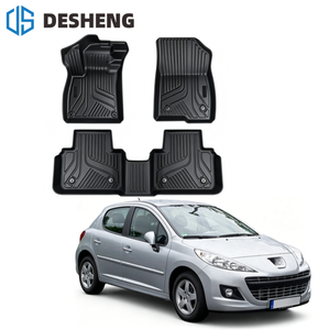 <span class=keywords><strong>Tappetini</strong></span> per <span class=keywords><strong>Auto</strong></span> Resistenti per <span class=keywords><strong>Peugeot</strong></span> <span class=keywords><strong>207</strong></span> 2006-2015 Plus, Impermeabili e Antiscivolo, Accessori Interni <span class=keywords><strong>Auto</strong></span> - Product Image 1