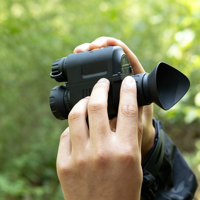 Jumelles numériques HD avec zoom vidéo et photo, vision nocturne rechargeable, monoculaire et jumelles tactiques portables