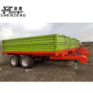 <span class=keywords><strong>Remorque</strong></span> tracteur à benne basculante <span class=keywords><strong>Remorque</strong></span> agricole à essieu tandem <span class=keywords><strong>Remorque</strong></span> hydraulique à basculement arrière - Product Image 3