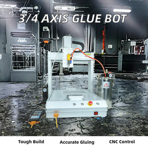 เครื่องจ่ายกาวอัตโนมัติแบบ3แกนการตั้งโปรแกรม CNC 4แกนหุ่นยนต์3แกนสำหรับร้านค้าปลีกในบ้าน - Product Image 3