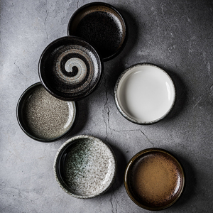 Uaral Hotelware Restaurants, Ensemble de plats en céramique et grès japonais, asiatiques, zen, pour desserts, apéritifs et sushis, pour la restauration et les événements - Product Image 6
