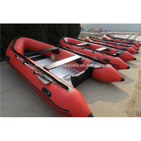 Bateau pneumatique Hypalon Mini Skiff, bateau de pêche Sib, PVC, prix de gros personnalisé bon marché, bateaux pneumatiques avec moteur